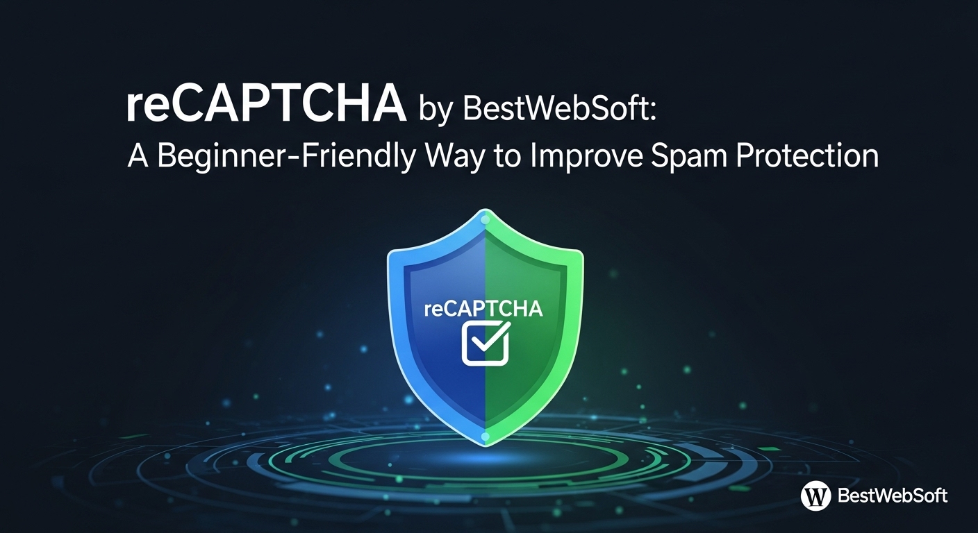 reCAPTCHA by BestWebSoftを使って初心者でも簡単にできるスパム対策