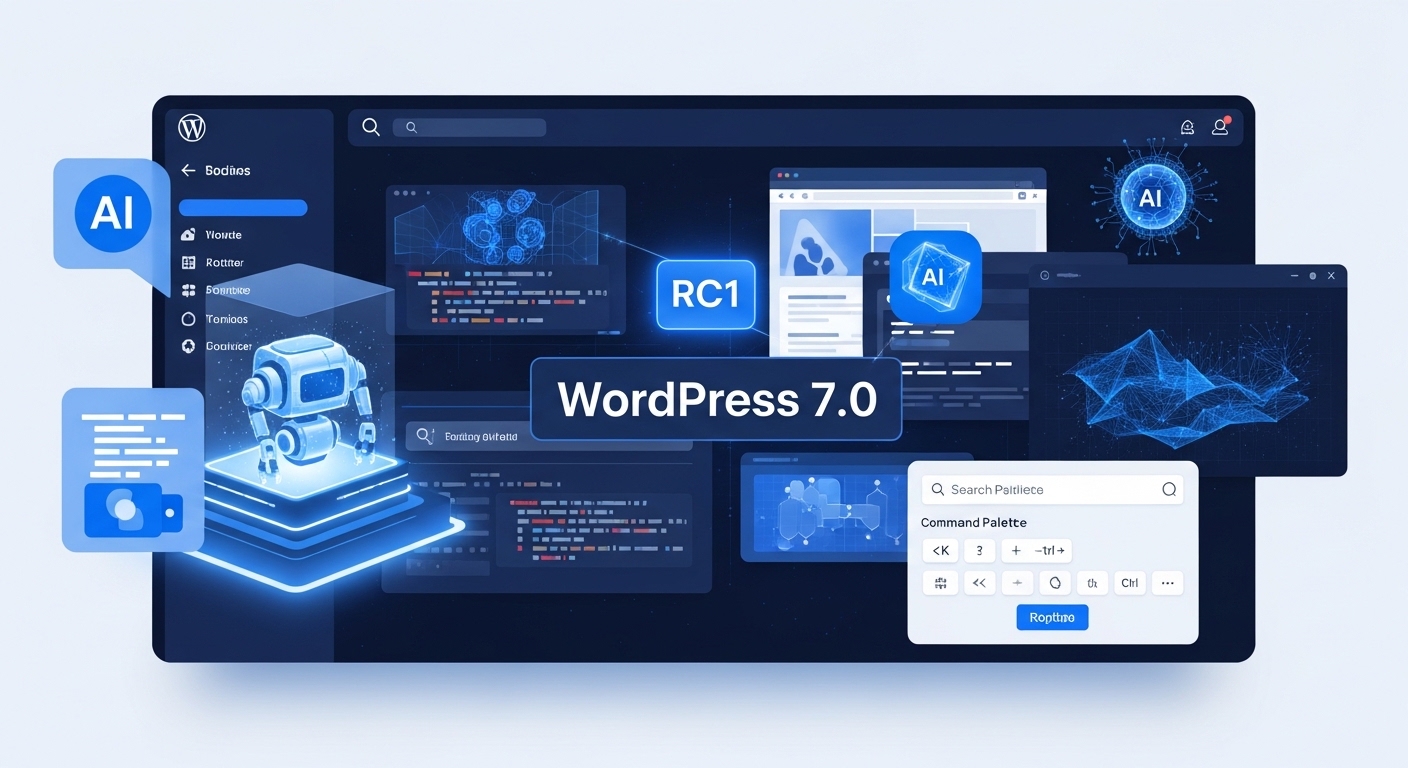 WordPress 7.0 RC1 が公開！正式リリース直前の重要アップデート