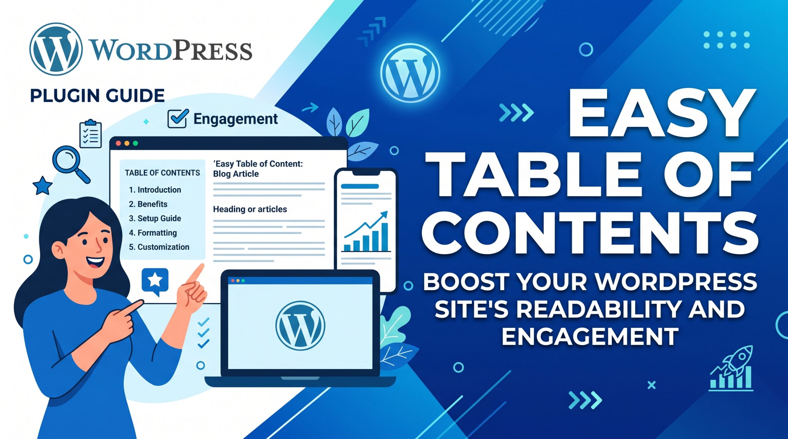 Easy Table of Contents入門ガイド｜WordPressサイトの読みやすさとエンゲージメントを向上させるプラグイン