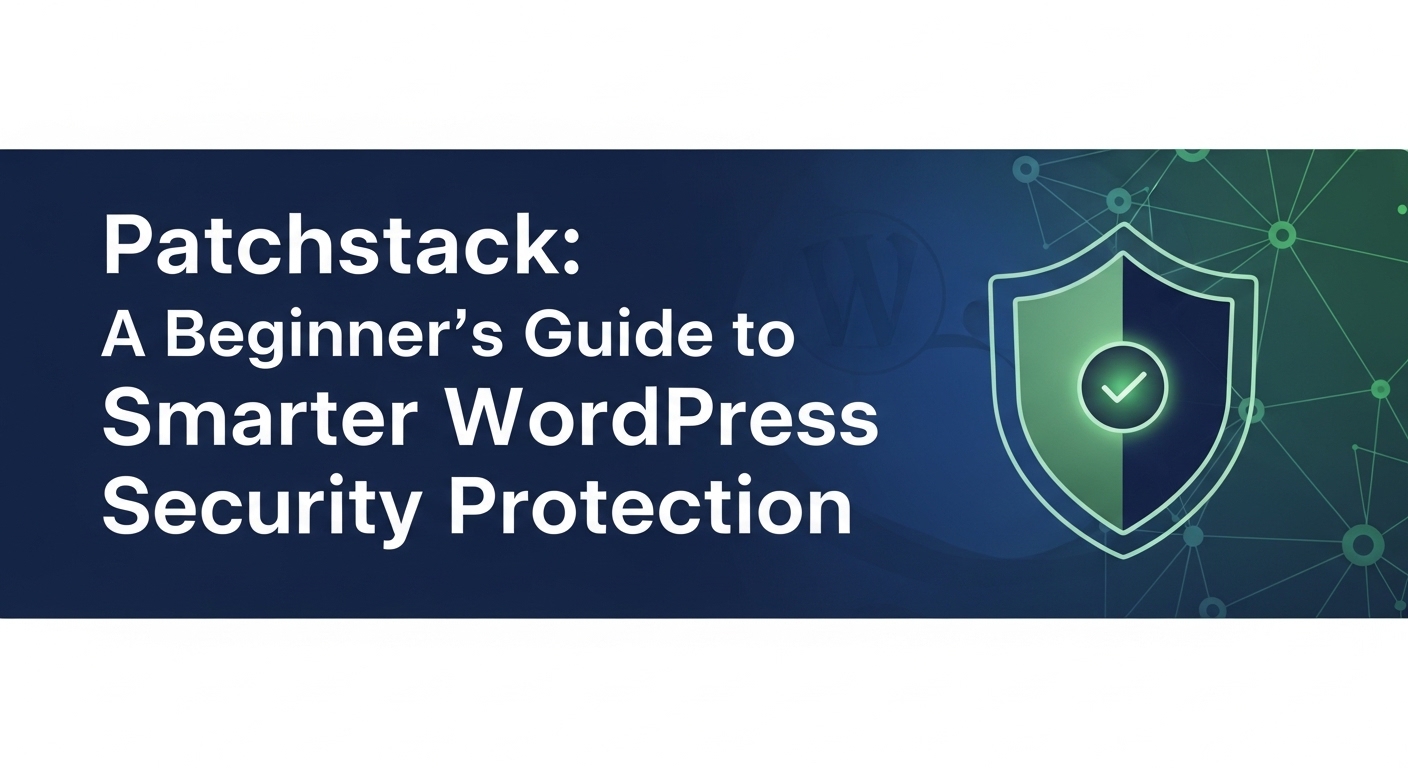 Patchstack入門ガイド｜WordPressを安全に守るセキュリティ対策プラグイン