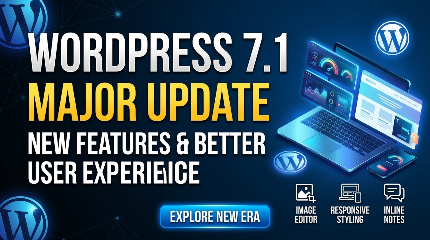 【WordPress 7.1】最新大型アップデート解禁！進化ポイントと視聴者体験向上まとめ